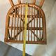 Vintage rattan chair with cane back - Bohemian style