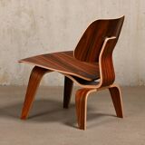 Charles & Ray Eames LCW Santos Palisander Lounge Chair for Herman Miller