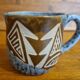 Polynesian ceramic mug Maohi pattern