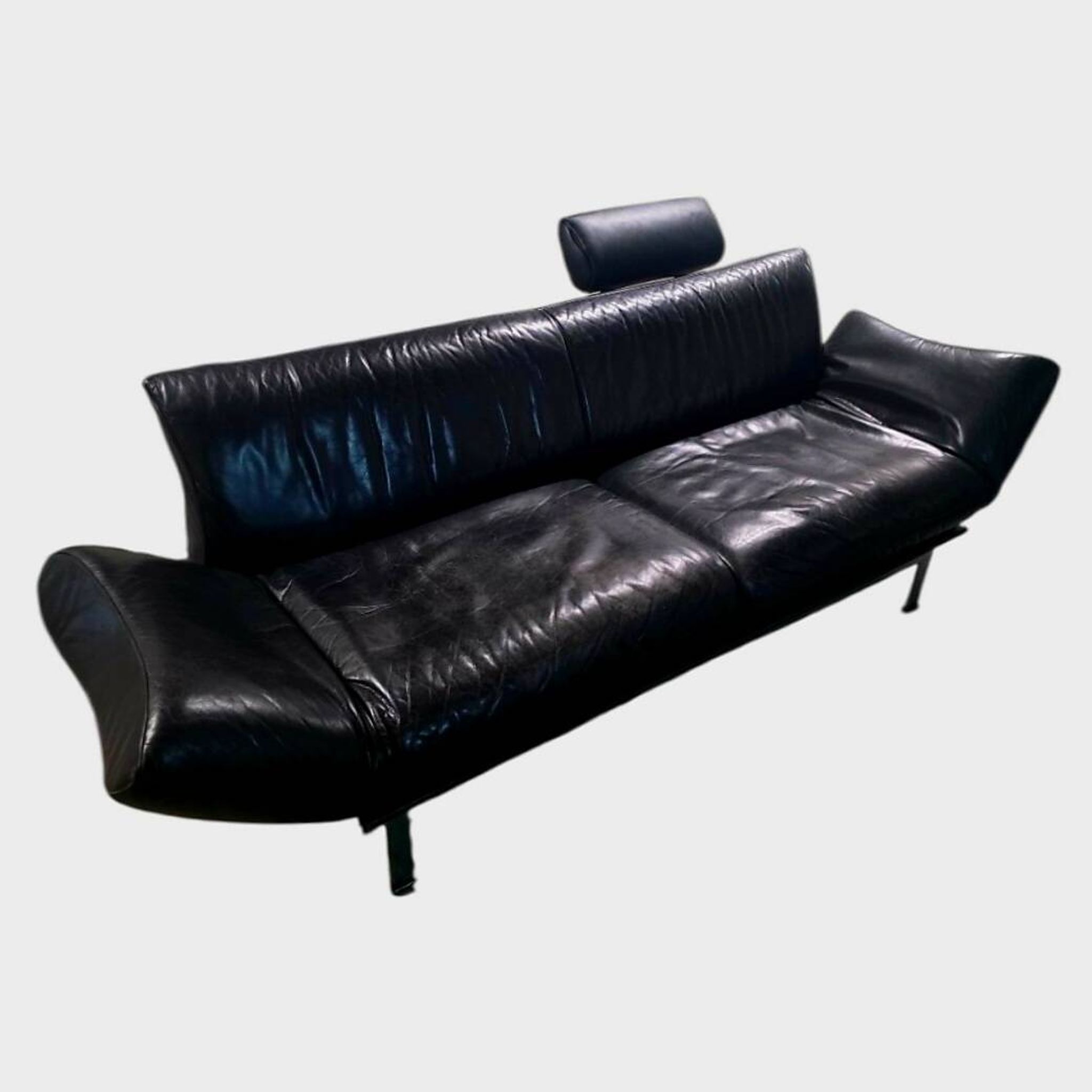 Canapé Iconique de Sede DS-140 (Noir)– Circa 1980