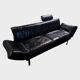 Iconic Sede DS-140 Sofa (Black) – Circa 1980