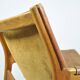 A/S MIKAEL LAURSEN / vintage leather armchair / Illum Wikkelsø / Denmark 1960s