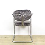 Vintage Faux Leather Chairs, Spain, 1970s