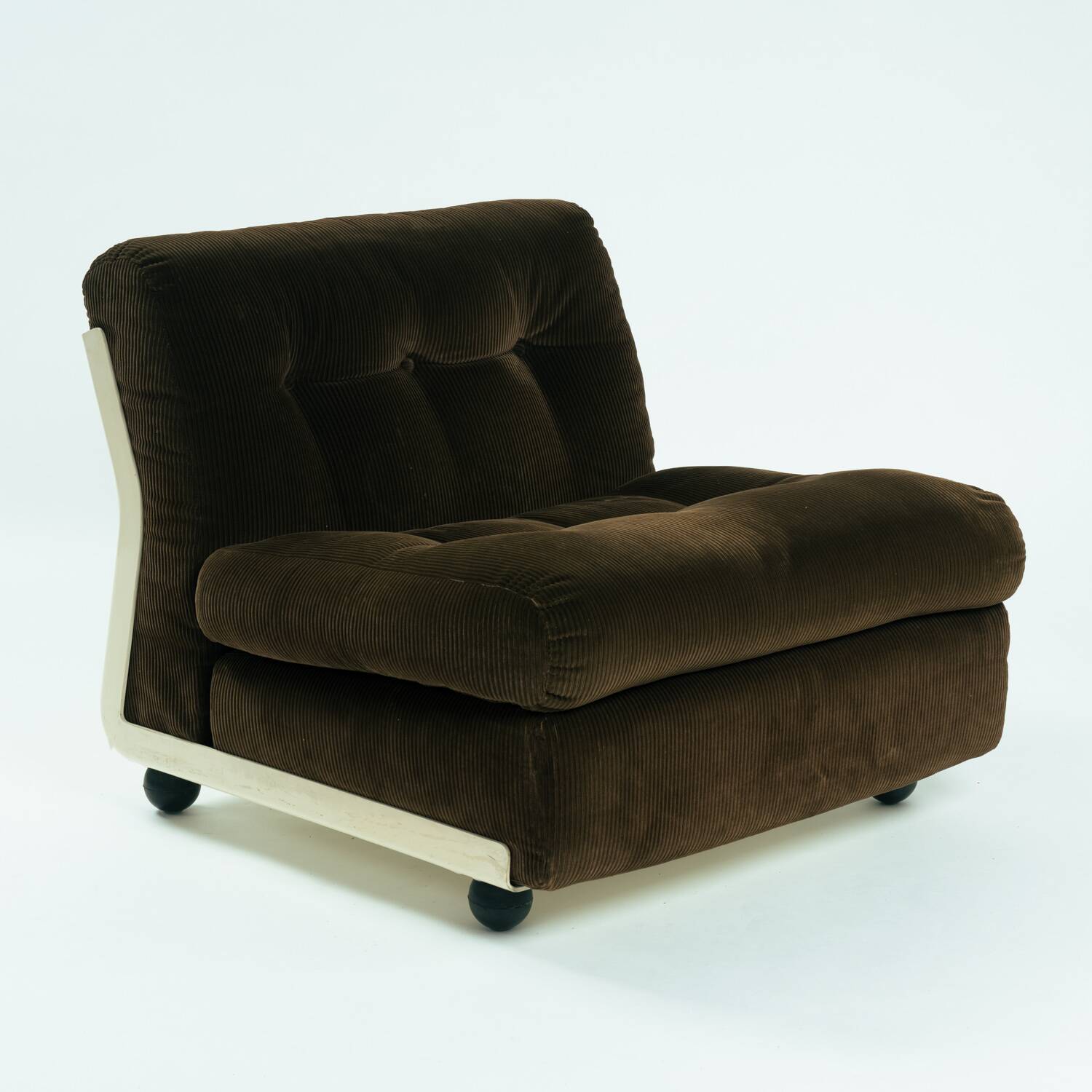 2 Mario Bellini for C&B Italia Modular 'Amanta' Seating Elements in Brown