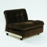 2 Mario Bellini for C&B Italia Modular 'Amanta' Seating Elements in Brown