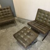"Barcelona" armchairs and ottomans
