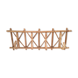 Rattan coat-rack in rattan