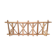 Patère porte-manteau en rotin
