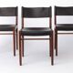 Ensemble de 3 chaises de salle à manger Helmut Magg – Modèle 3024 pour Deutsche Werkstätten