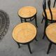 Chairs and stools bistro cannage natural and zpm randomsko