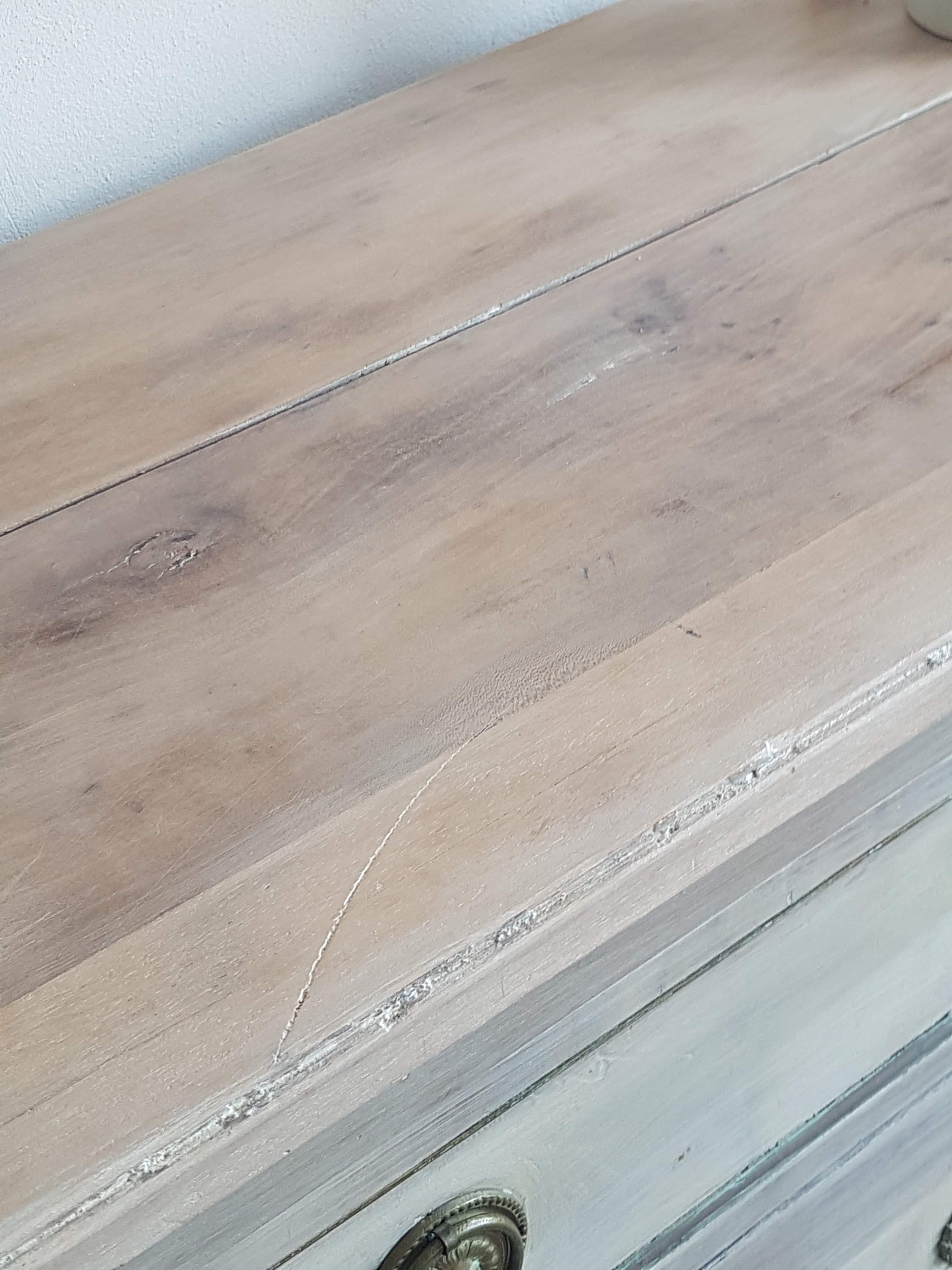 Old patinated dresser