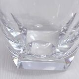 Crystal and wood ice bucket 1970