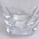 Crystal and wood ice bucket 1970