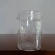 Baccarat crystal goblet model engraved with Baccarat initial "B" on frieze