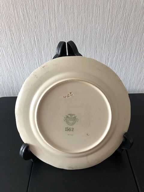 Old plate Villeroy - Boch (Mettlach) - model 1562 Old Strasbourg