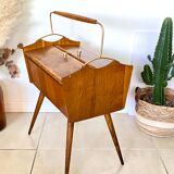 Vintage worker compass feet