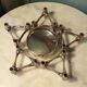 5 Nagel Bmf candle holders and a dish.