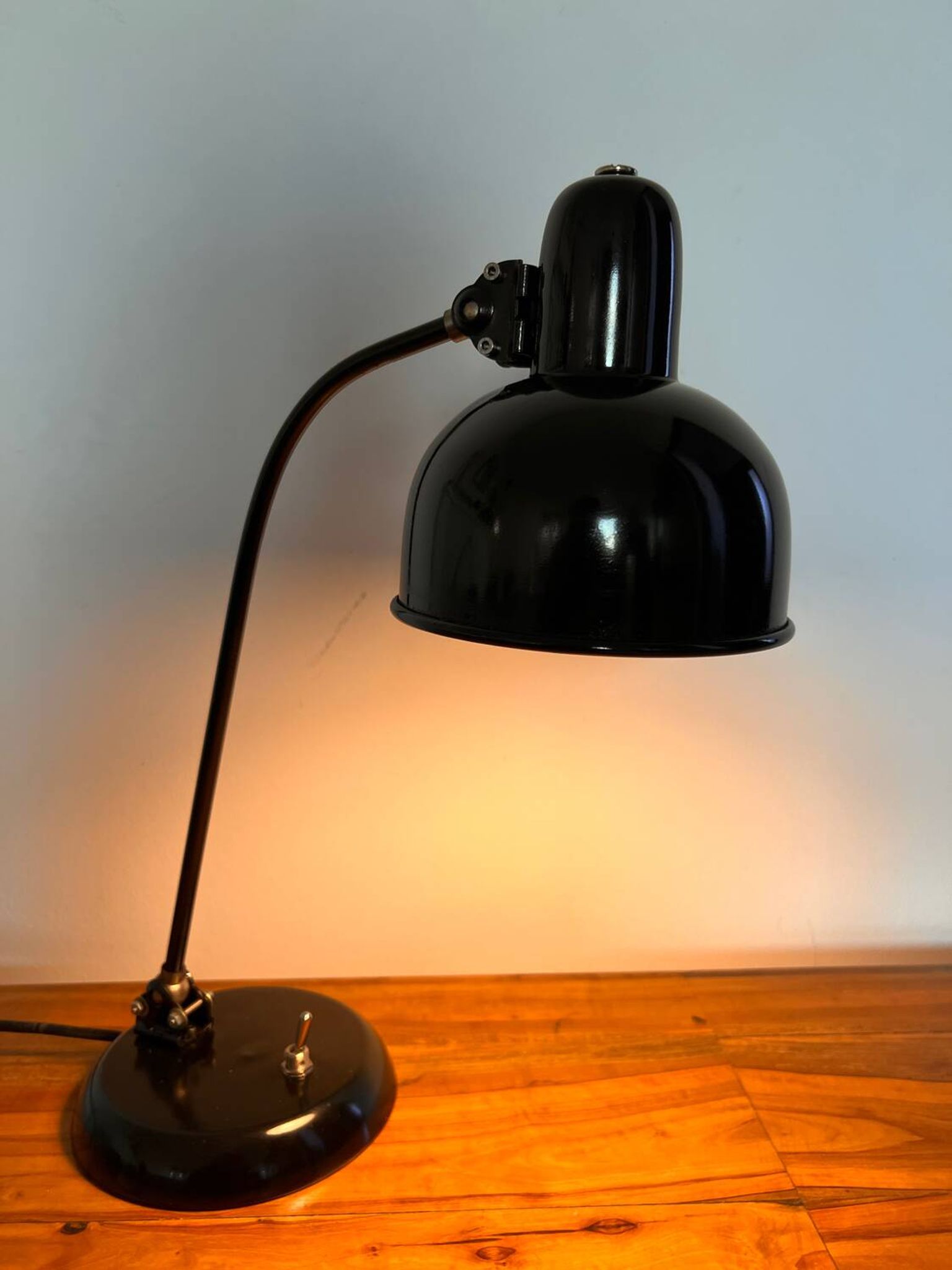 Lampe de bureau Bauhaus, Autriche, années 1940