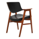 Erik Kirkegaard Teak and Leather Armchair Model 43