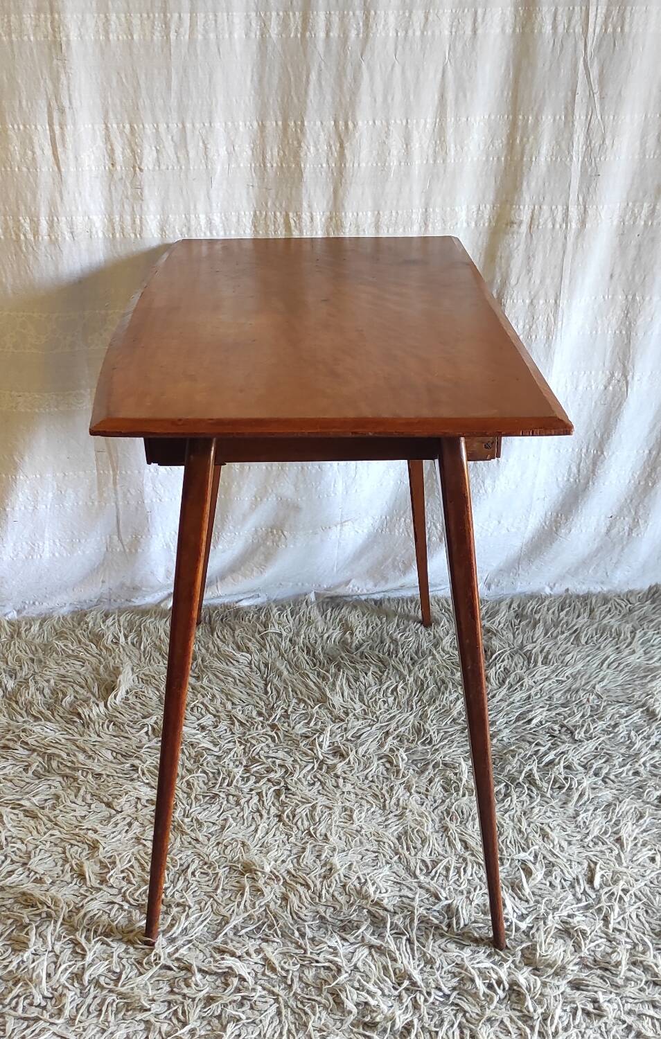 Designer wooden desk - 1950s