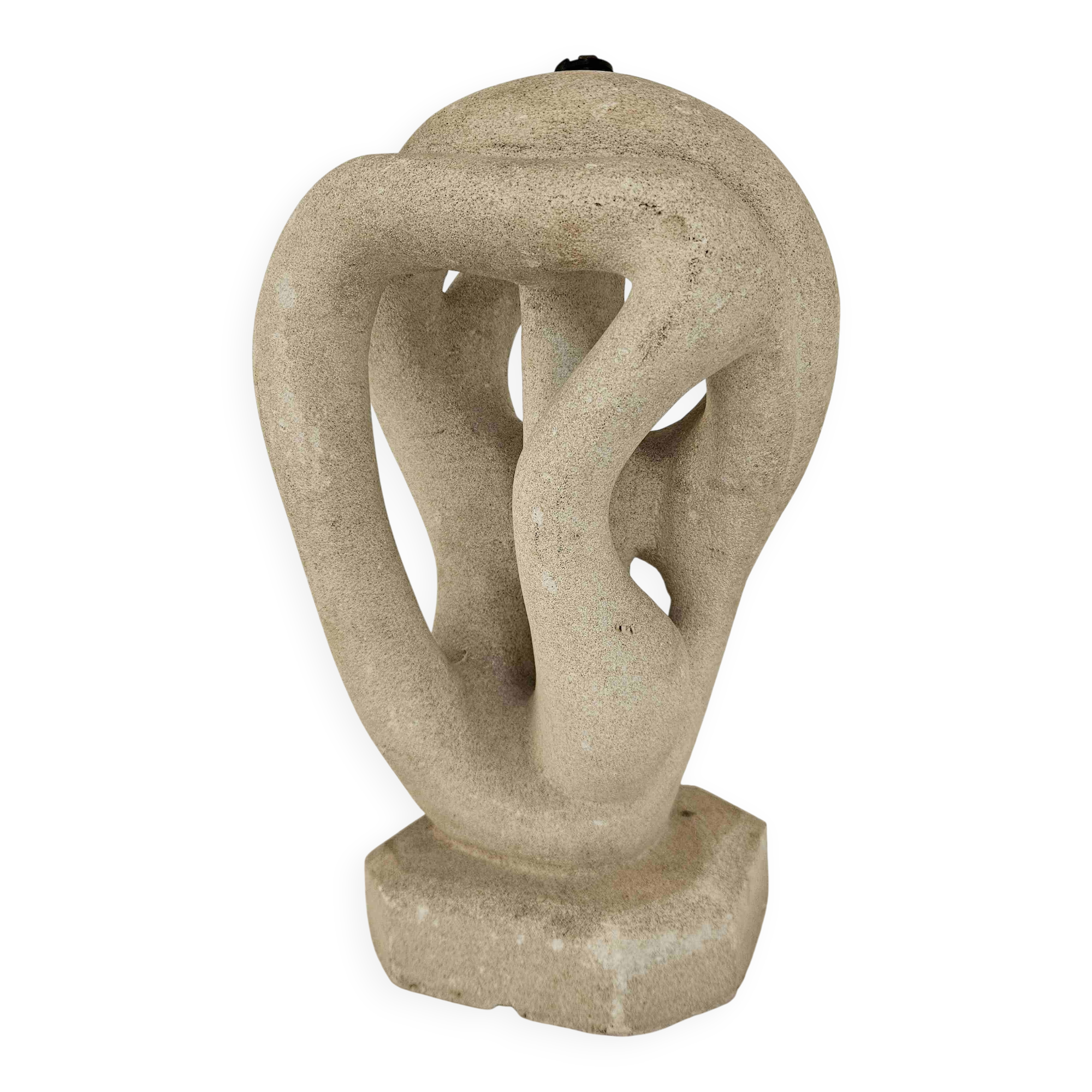 White stone sculpture
