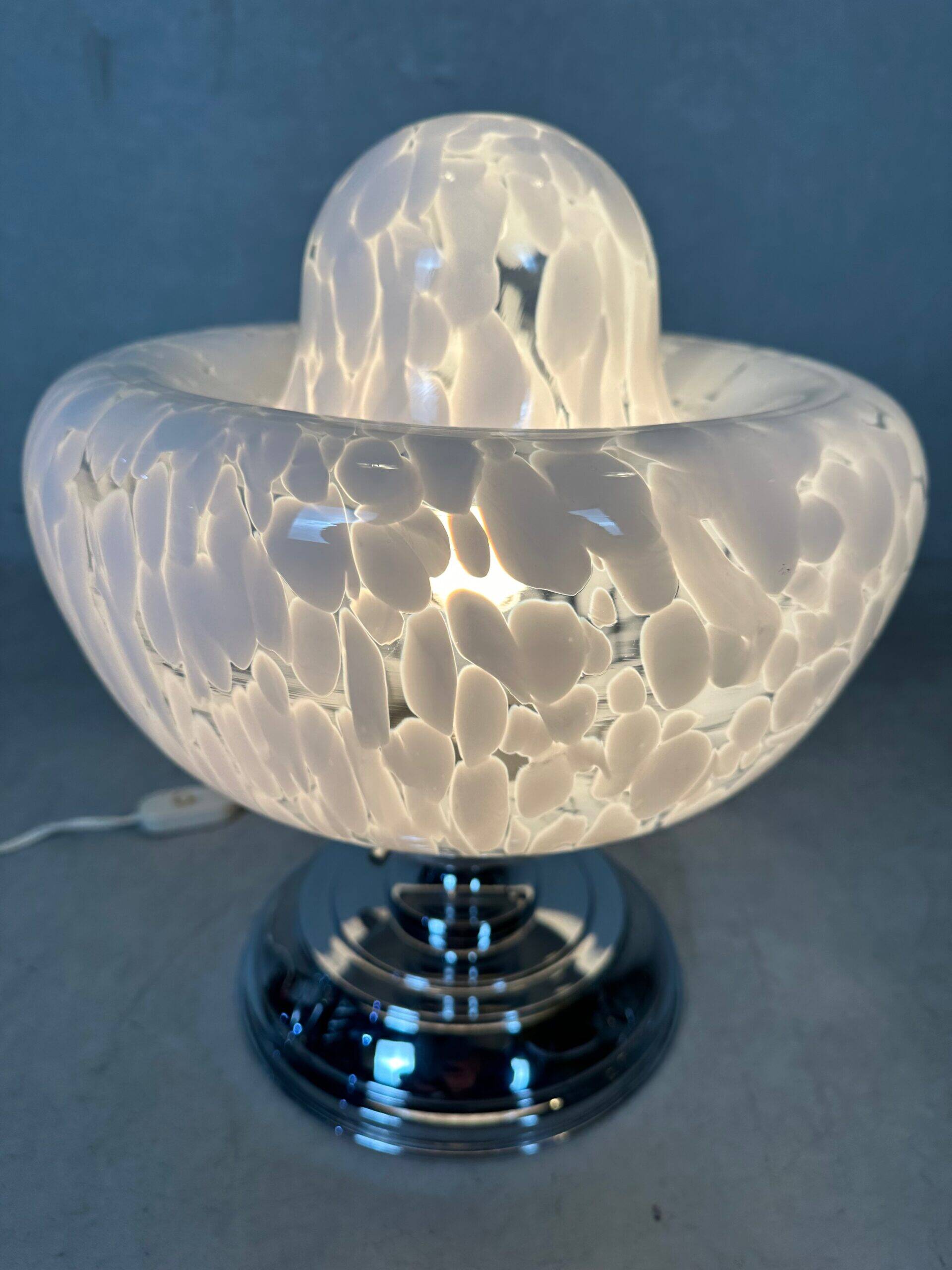 Lampe de table vintage des années 1970 – Murano