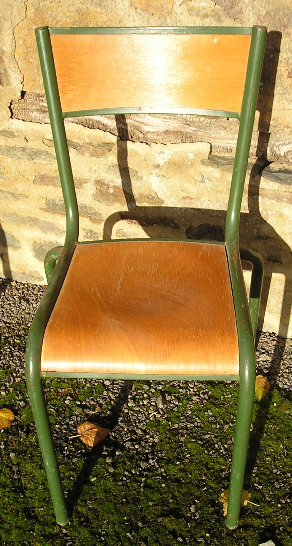 Pair of chairs of school Mulca