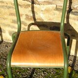 Pair of chairs of school Mulca