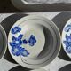 Set of 14 antique deep plates Moulin des Loups Hamage Model Edmond