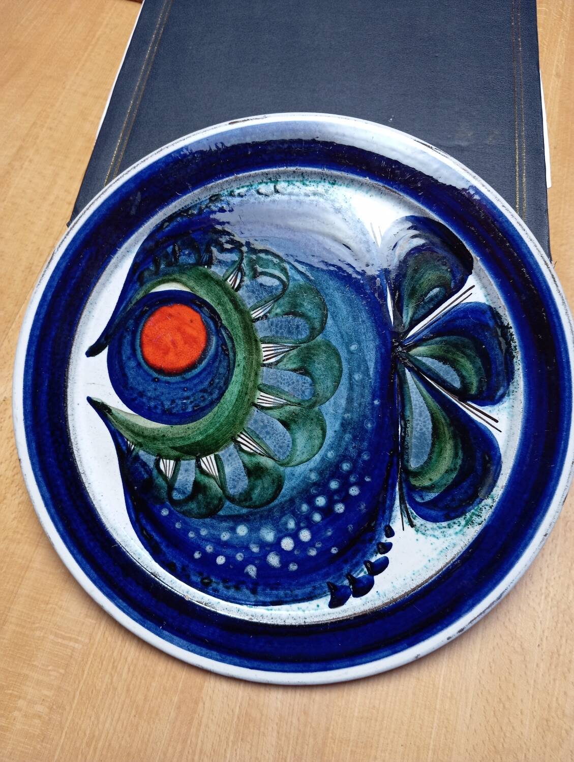Wall plate "fish" Willy Steinlin