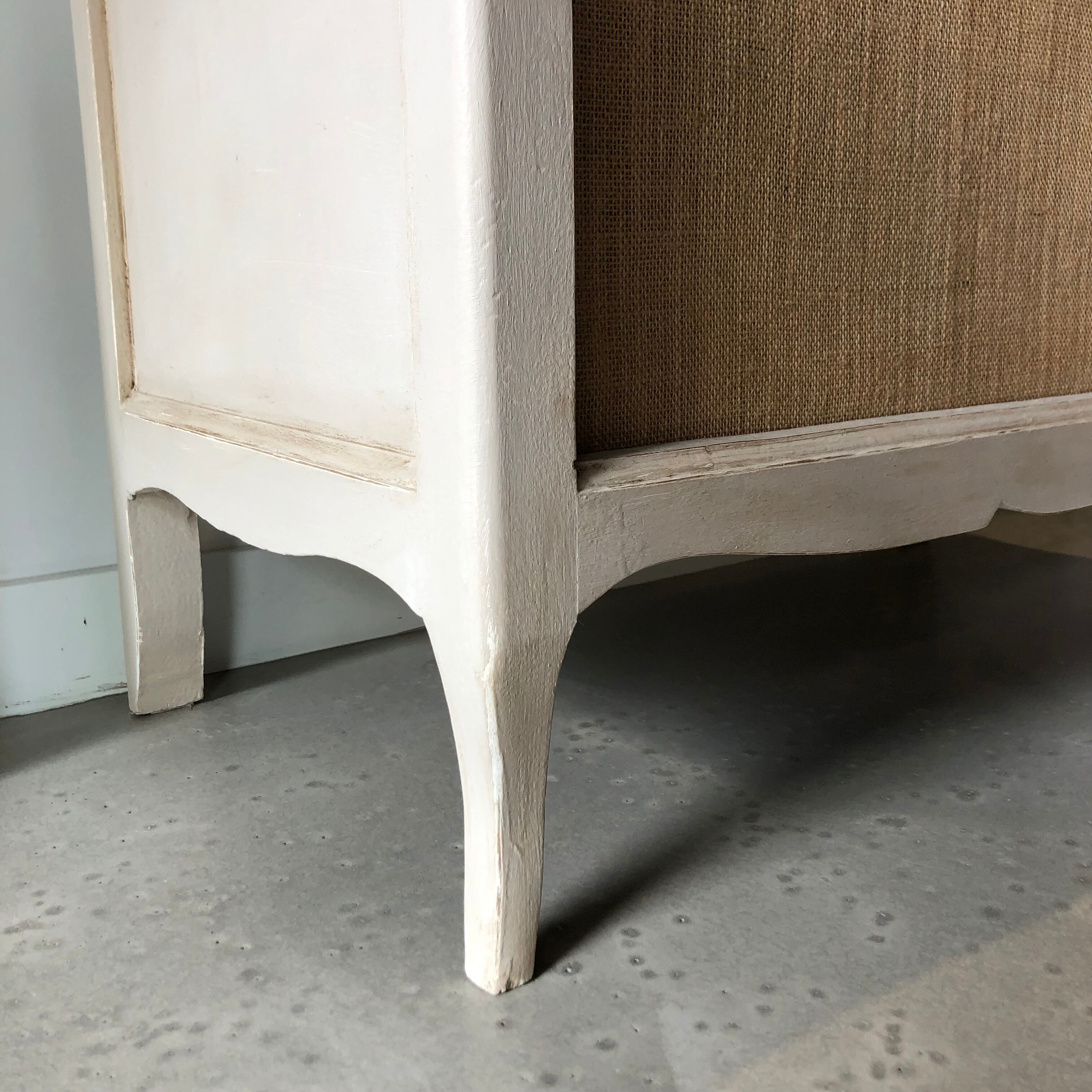 Coffre relooke chene et jute