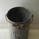 Old bucket coal zinc old zinc coal bucket zinkkohleeimer rustic decoration