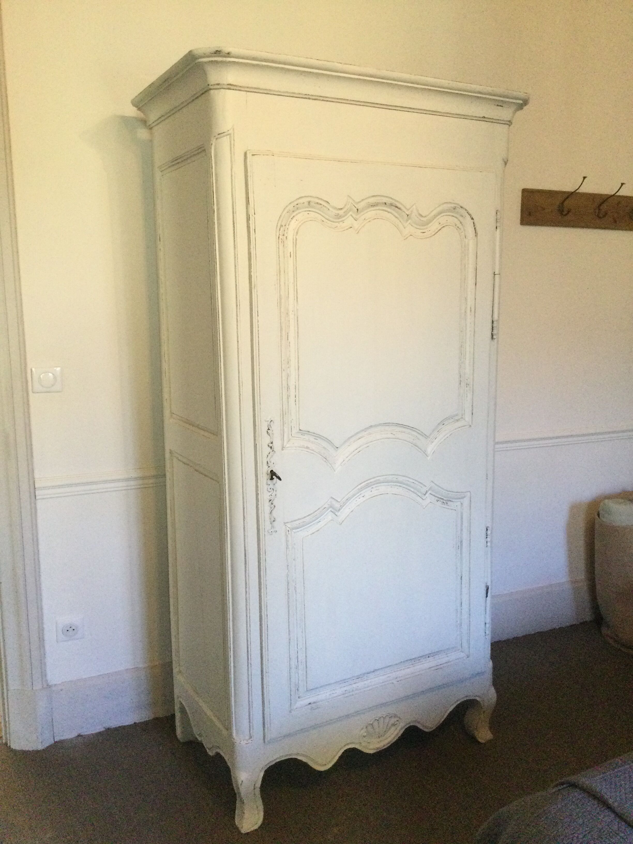 Antique knitted cabinet