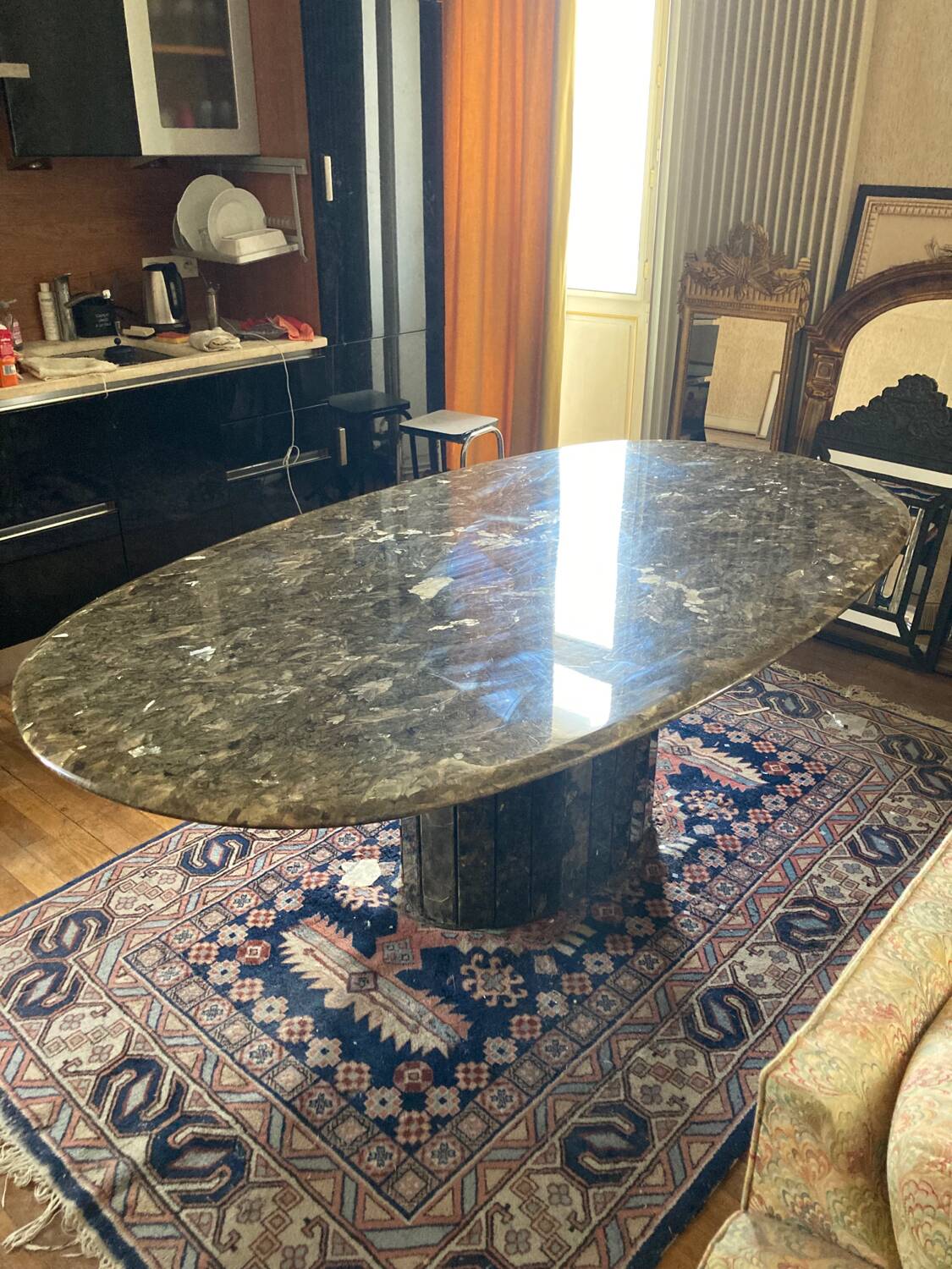 Jean Charles marble dining table