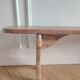 Renovated antique bench, late 19th - early 20th century