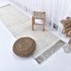 2x8 Earthly & White Turkish Runner Rug, 29x250Cm