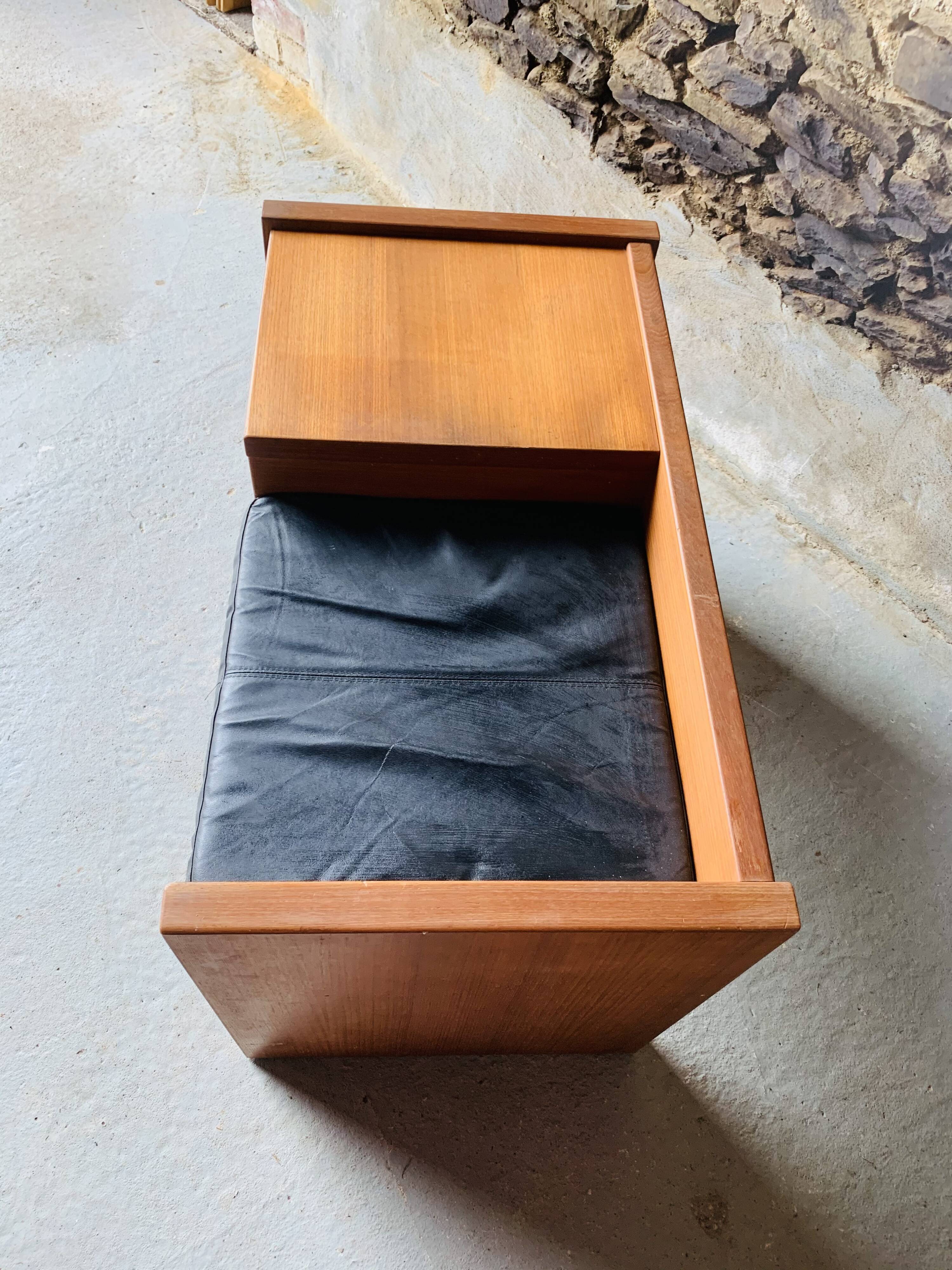 Wooden telephone cabinet