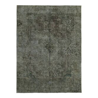 Tapis en laine grise des années 1970, 295 cm x 387 cm