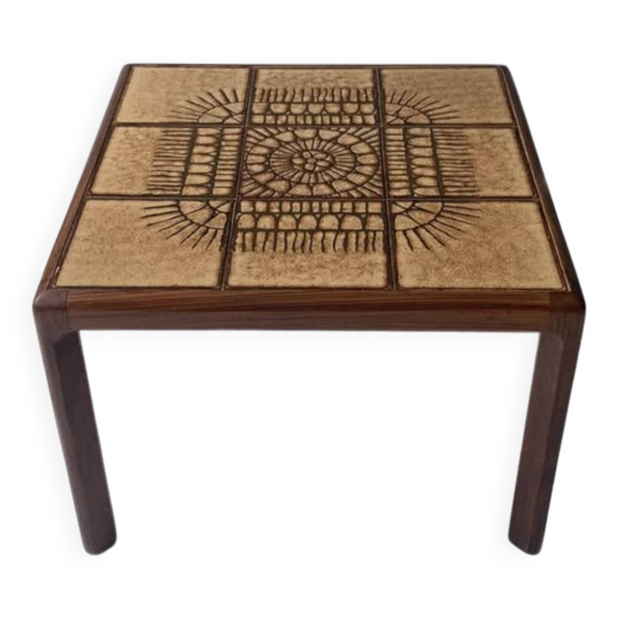Rare Mid-Century G Plan ceramic tile coffee table