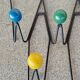 Wall coat rack
