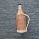 Wicker bottle with handle