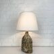 Large Haico Nitzsche ceramic table lamp for Søholm Stentøj, Denmark 1970s