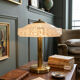 Table lamp in Skyscraper style • Clichy glass & brass