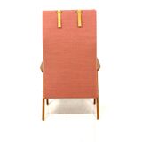 Scandinavian beech armchair, Sweden, 1950