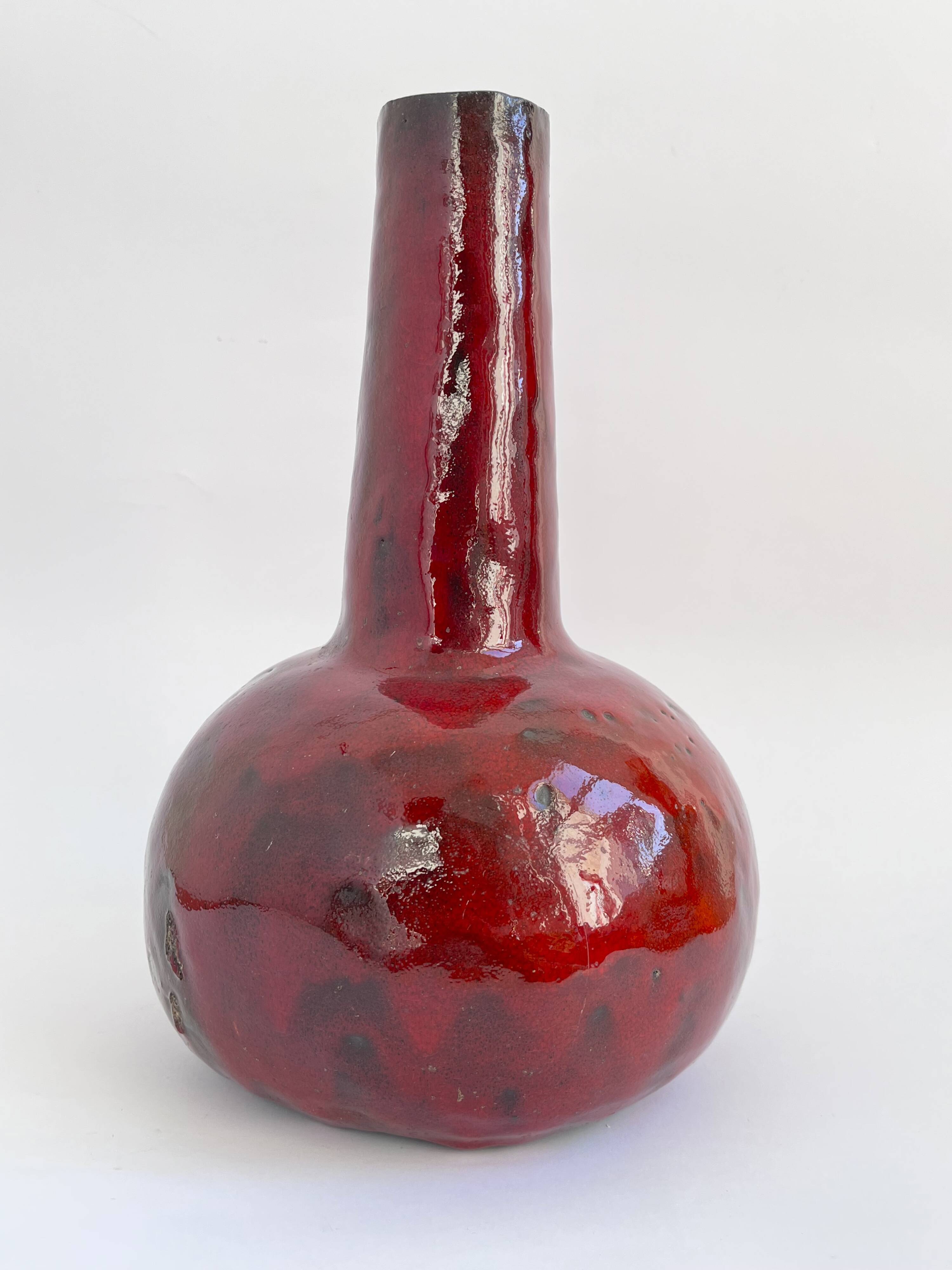 Vase Ceramique France vers 1960