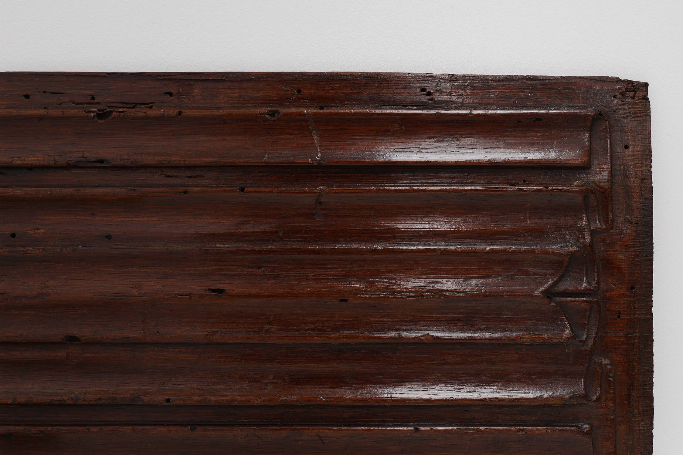 16th Century oak carved Gothic Panel, Belgium