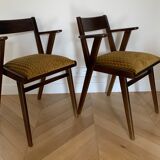 Paire de chaises bridges