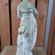 Reconstructed stone garden statue