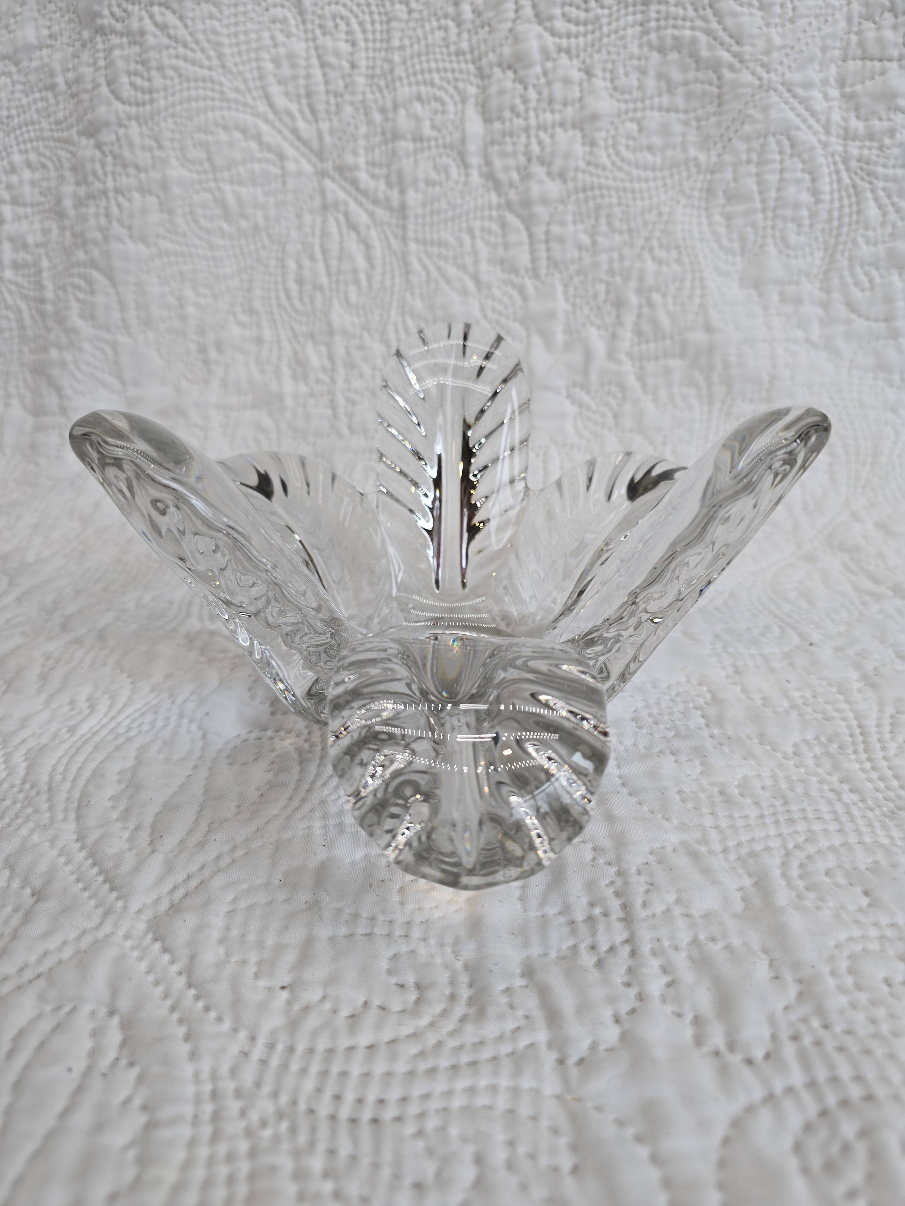 Crystal "Flower" candle holder