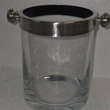 Ice bucket, ice cubes, Fleuron production Christofle